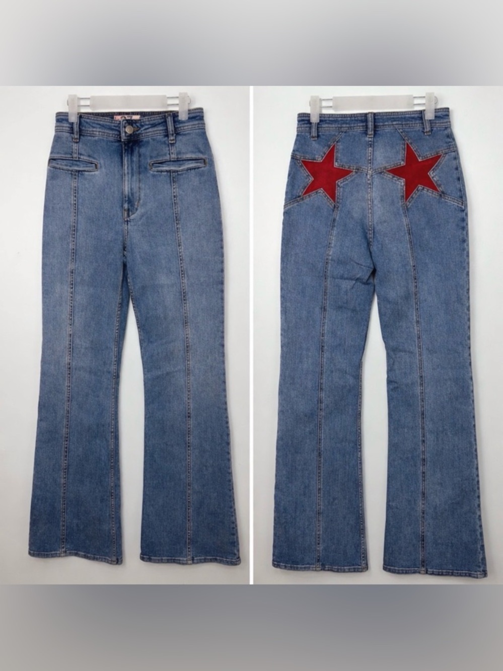 We The Free Free People Star Back
Flare Jeans Boho Y2K Denim
Women's Size 27